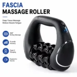 9 Speed Spin Red Light Massager Roller Whole Body Deep Tissue Muscle Relief Massage Stick Handheld for Leg Foot Calf Back Recove