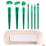 7Pcs Crocodile Texture Handle Makeup Brush Set with Storage Bag Powder Blush Foundation Eyebrow Cosmetic Brushes Kit - Image 11